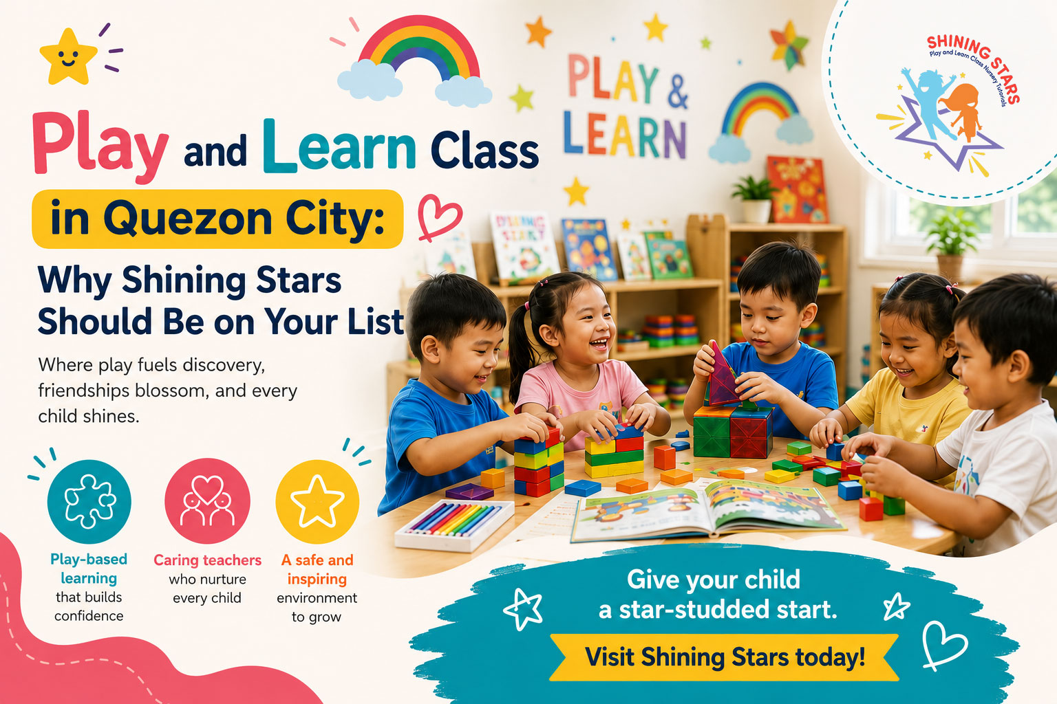 Play and Learn Class in Quezon City: Why Shining Stars Should Be on Your List